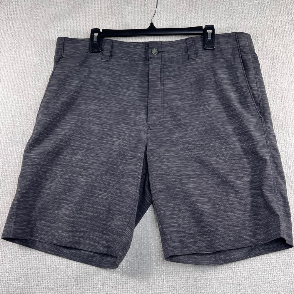 Callaway Mens Golf Shorts Charcoal Heather Textured Performance‎ Stretch Size 36